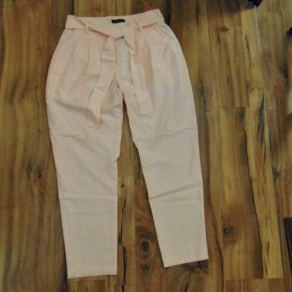 The Limited Petite Tapered Peach Pants